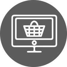 sales order processing icon grey