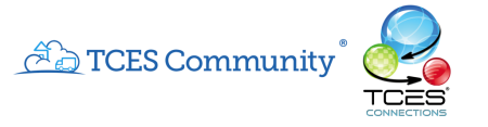 TCES Community and TCES Connections logos