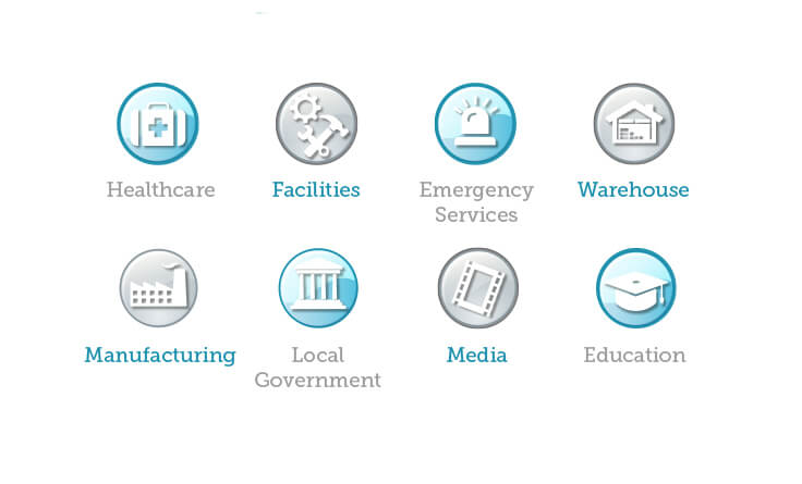 market sector icons