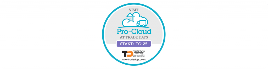 pro-cloud at trade days stamp
