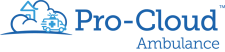 logotipo de la ambulancia pro-cloud