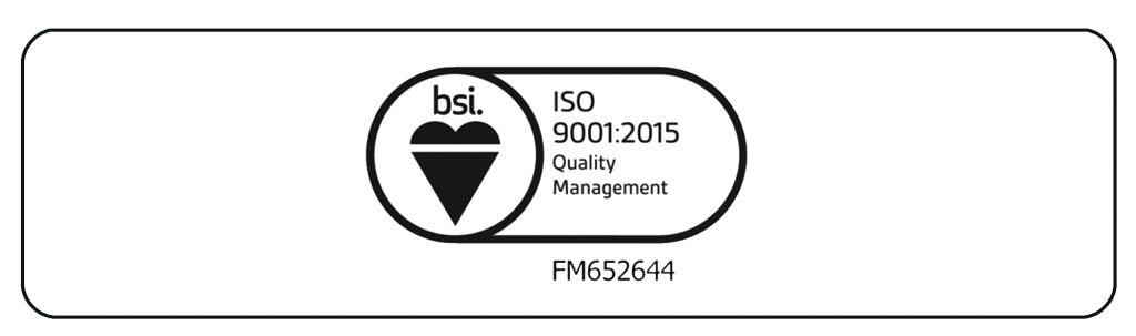 bsi quality management iso 9001:2015 banner