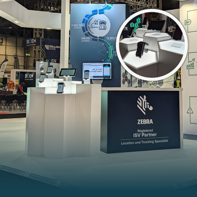 zebra technologies section on the pro-cloud public safety exhibition stand at ess 2024